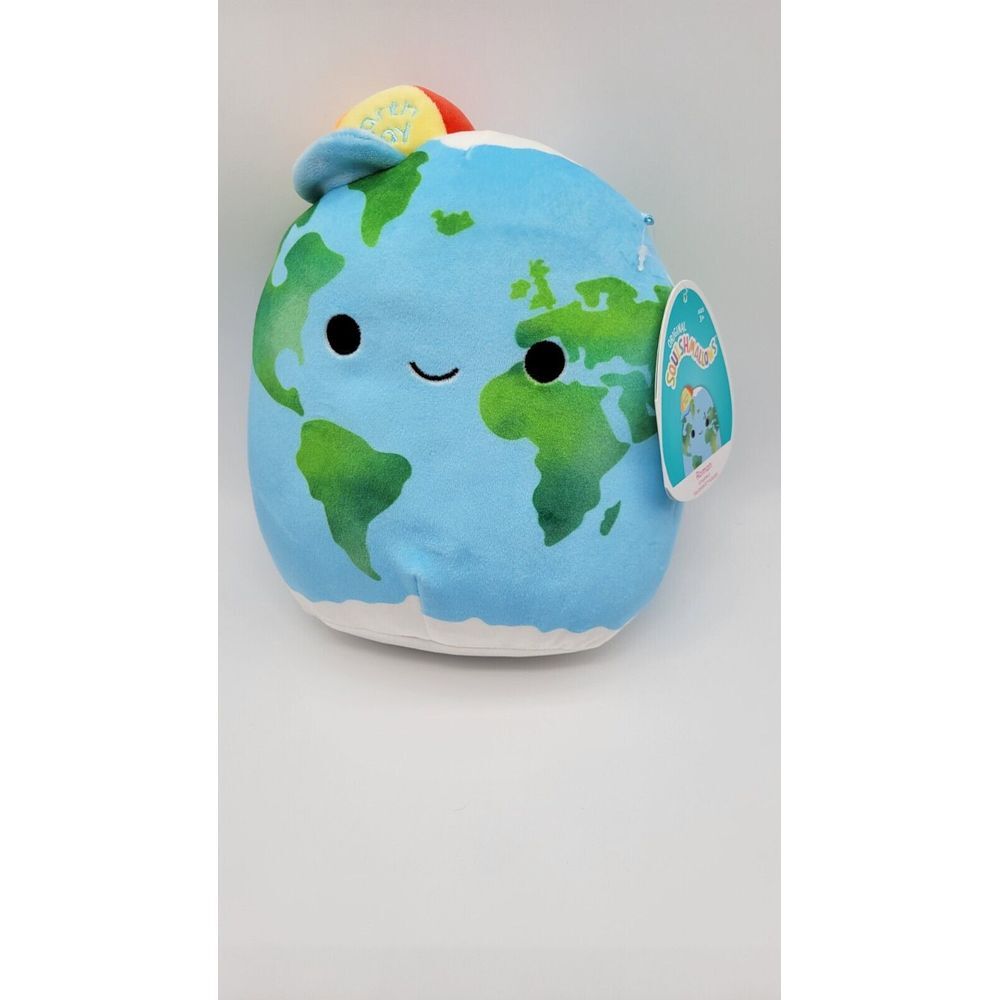 Squishmallow 8 inch Roman Earth planet NWT Space Squad Earth Day BUNDLE